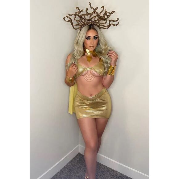 NEW Forplay Medusa Punishment is Beauty Costume Size Medium Large - Picture 16 of 16